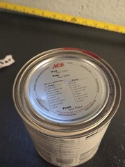Ace Royal Hi-Gloss Interior/Exterior Acrylic Latex Enamel | Clean Red (1 qt)