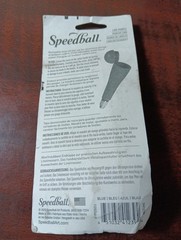 Speedball Lino Cutter Handle w/Removable Twist Off Cap in Blue NEW