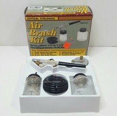 Central Pneumatic Air Brush Kit 15-50 PSI # 6131 Spray Pattern 1/4″ – 1-1/2″ New