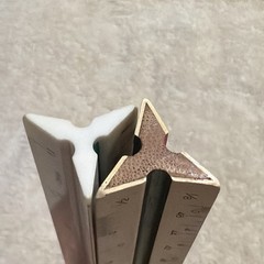 Alvin 240B 12 Inch Architect Triangular Scale Germany and Office Depot Ruler