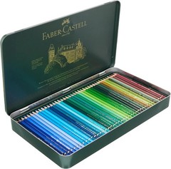 Blendable Polychromos Colored Pencils – 120 Color Tin for Artists & Enthusiasts