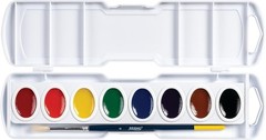 Artistic Excellence: 8-Color Watercolor Set with Brush – Safe for Kids & Adults