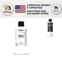 Professional Airbrush Thinner 200ml for Acrylic Paint – Consistency & Clarity