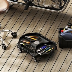 Automotive Rolling Tool Creeper with 4 Swivel Casters and 30 lbs Weight Capac…