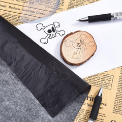 100 Sheets Carbon Transfer Paper, Black Tracing Paper for Wood, Paper, Canvas an