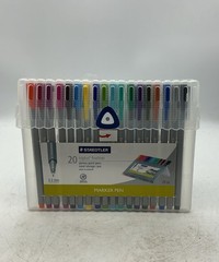 STAEDTLER Triplus Fineliner Pens Set (20 Pack) – Precision 0.3mm Tip, Vibrant O4