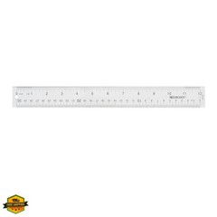 Acrylic Clear Rulers Set, Easy-to-Read Markings, Scratch-Resistant Design, Ra…