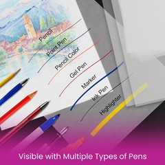 100 Sheets Premium Tracing Paper 8.5 x 11 Inch for Drawing Drafting Art