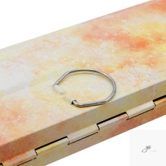 Empty Watercolor Palette Medium Metal Pigment Palette with 26 Empty Half Pans
