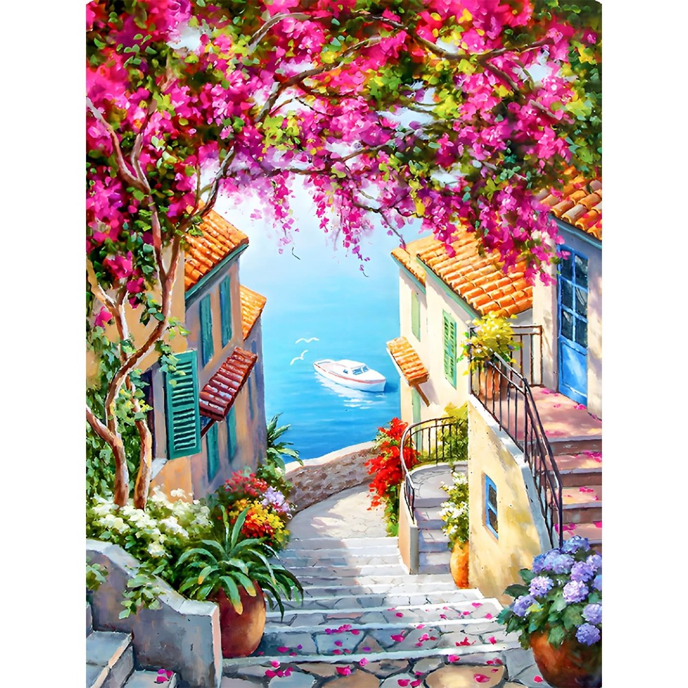 CEOVR Diamond Painting Kits Adults,DIY Art 30 cm x 40 cm, pink