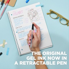 Gelly Roll Retractable Gel Pens Colored – Opaque Color Set – Medium Point Ink…