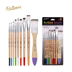 Nylon Brush Set, Art Supplies, Beginner Art Wall Painting, Watercolor, Oil Paint