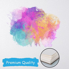 Watercolor Paper Bulk, 11×14 inches, 25 Sheets (180gsm) Artist Paper – Watercolo
