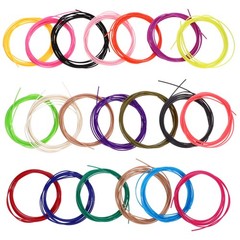 20 Rolls 1.75mm PLA Printer Filament 3D Printing Smooth Feeding Material