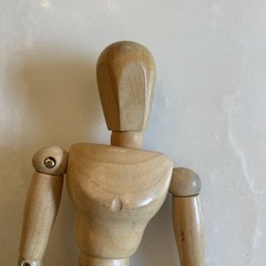 Wooden Artist’s 11 1/2” Model with Articulated Joints