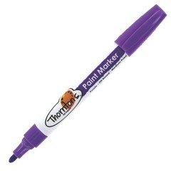 Thornton’s Art Supply Oil-Based Paint Marker, Medium Point, Purple Ink