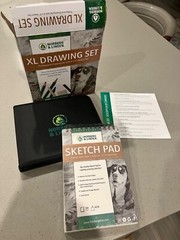 Norberg & Linden XL Drawing Set Sketching Graphite and Charcoal Pencils