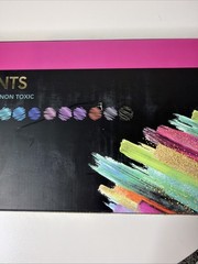 Creative Expert Metallic Paint Set 24 Colors 22ml Artist Acrylic Non-Toxic