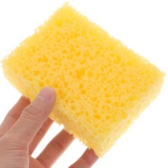 2Pcs Portable Rectangle Sponge Blocks for DIY Pottery and Craft Use