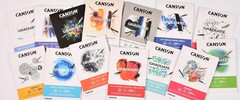Canson Graduate Mix Medium Fine 200 G Glued Pad A3 20H White