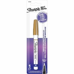 Sharpie Oil-Based Paint Marker Extra-Fine Point Gold, Quick-Dry, 1/Pack 1875035