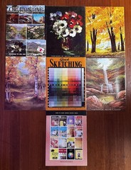 Lot of 19 Vintage How To Draw & Paint Instructional Art Books Walter Foster