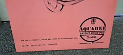 6 Pads Aquabee Bee Paper Layout Bond Pad 12×18”–50 Sheets