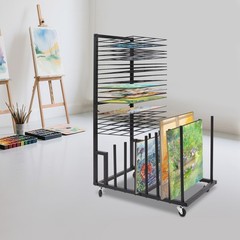 Art Drying Painting Rack Artwork Display Art Canvas Storage Rack Storage Stand