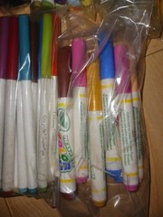 Assorted Marker Bundle – Mixed Colors & Types – Craft / Art Supplies