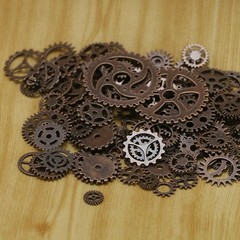 Bronze Watch Parts Steampunk Cyberpunnk Cogs Gears DIY Jewelry Crafts