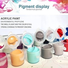 Paint by Numbers Kit DIY Canvas Painting Set for Adults Kids Home Decor Gift DIY