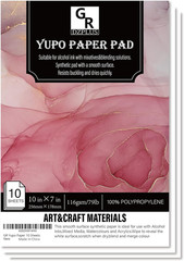 Yupo Paper 10 Sheets | 10-Inch X 7-Inch | 116GSM