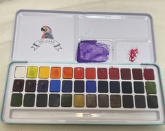 Watercolor Paint Lot Mei Liang Arteza DIY Frame Mixed Media Pad Foldable Sheets