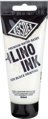 Premium Quality Block Printing Ink White 100 ml Art Craft Printmaking Supply
