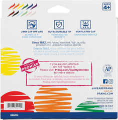 Classic Art Markers, Bullet Tip, Assorted Colors, 12 Count