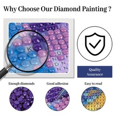 Highland Cow Diamond Painting Kit Full Drill Wall Art Decoration Set DIY