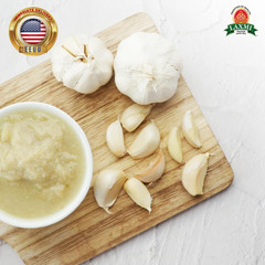 Laxmi Garlic Paste 8Oz | Premium Quality and Pure Garlic, Ground | Vegetarian |