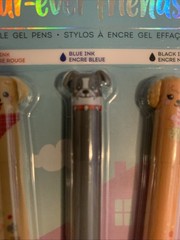 Legami Fur-ever Friends Erasable Pens