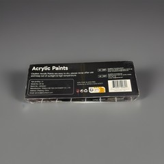 Shuttle Art Acrylic Paint Set, 30 x12ml Tubes Artist 33 Piece 30 Colors