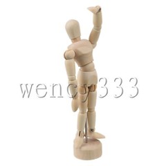 Wooden 4.7″ Artist Drawing Manikin Articulated Mannequin Drawing Model