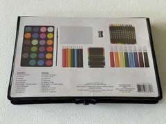 Free New Art Coloring Set Crayons Color Pencils Watercolors High Premium Quality