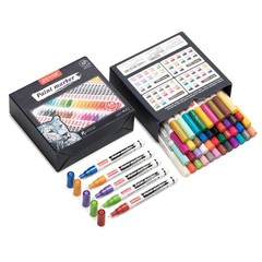 ZEYAR Oil-Based Paint Markers, Expert of Rock Painting, Extra Fine Point, 48 …