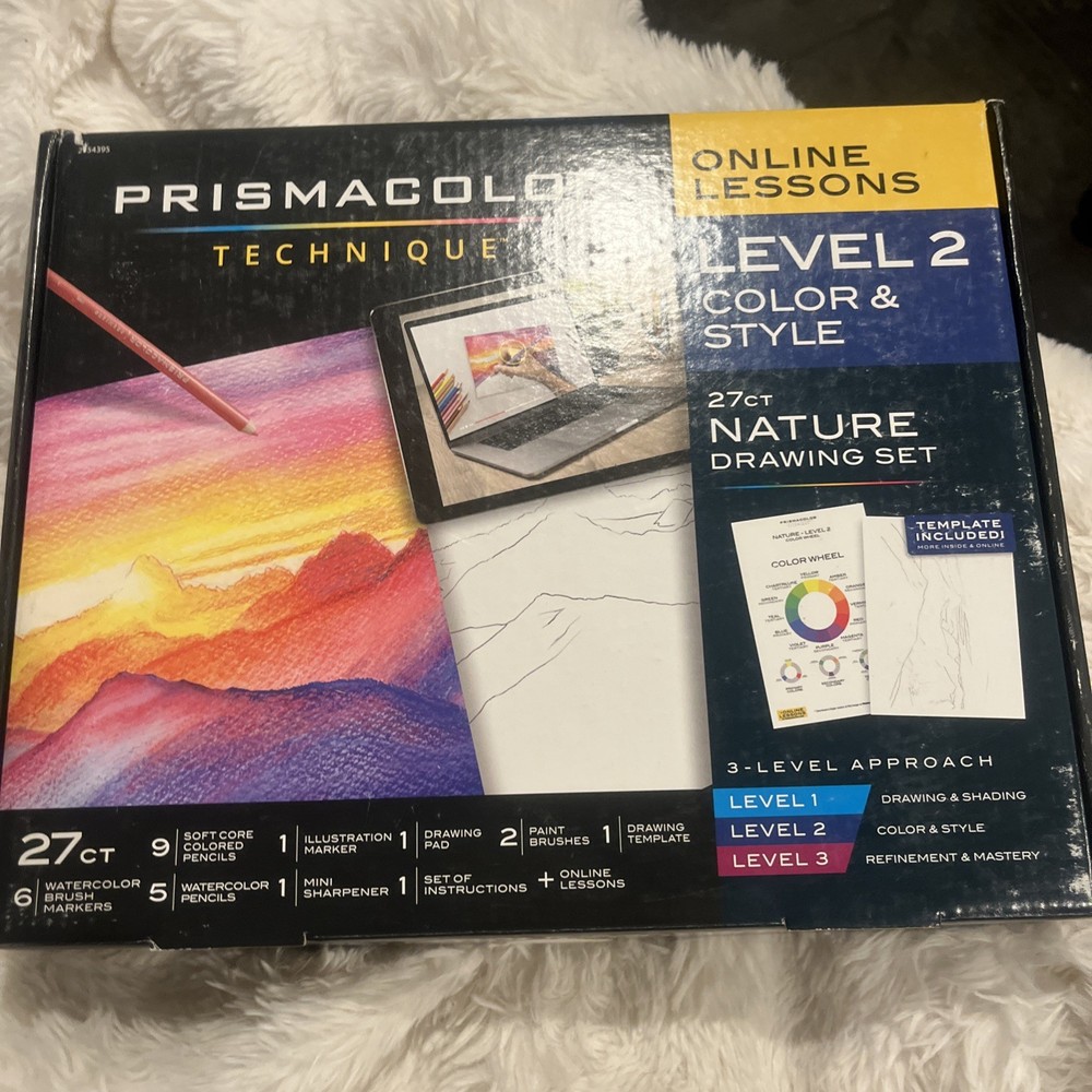Prismacolor Technique LEVEL 2 Color & Style 27 PC SET New