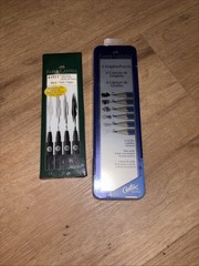 NEW Faber-Castell 2 Piece Art Lot Six Piece Pencil Set Four Piece Artist Pen Set