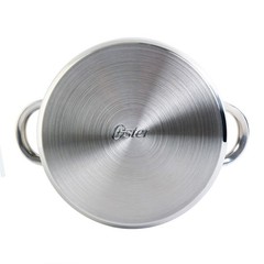 Oster Sangerfield 5-Quart Stainless Steel Pasta Pot Set with Steamer Basket a…