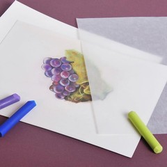 Clairefontaine EXA-96114 96114C PastelMat Pastel Card Pad No5, 360 g, 24 x 30 cm
