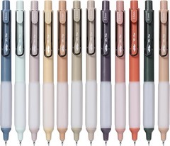 Mr. Pen- Retractable Gel Pens with Case, 12 Pack, Colorful Ink, 12 Refills, Gel
