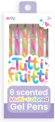 Scented Tutti Fruitti Color Changing Gel Pens Set of 6-1.00Mm NIB, Color Changin