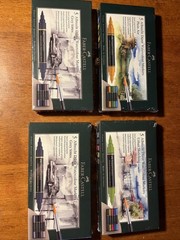 New 4pks Artists Quality Faber-Castell Albrecht Dürer Watercolor Paint Markers