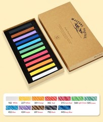 YYMIYU Neutral Color Chalk Pastels for 12 Count (Pack of 1), 12 Colour
